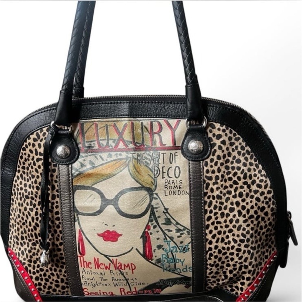 Brighton Luxury Over the Shoulder Bag- "The Art of Deco"